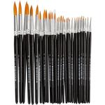 Gold Line Rundpinsel Set, Nr. 0-22, B:1,5-8 mm, 36 St�ck