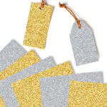 Glitterkarton 300g/m�, 50 x 70 cm - Verschiedene Ausf�hrungen