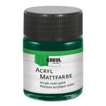 Kreul Acryl-Mattfarbe / Bastelfarbe, 50ml, Tannengr�n