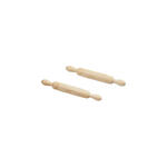 NEU Miniatur Nudelholz, 2 St�ck aus Holz, ca. 4,5 cm