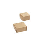 NEU Miniatur Kartons, braun, 2 St�ck im Set, ca. 4,2 - 5,5 cm
