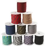 Nylon-Kordel, Breite 5 mm, Sortierte Farben, 10 x 10 m