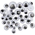 Wackelaugen - Sortiment, zum Aufn�hen, � 8-20 mm, 250 sortiert