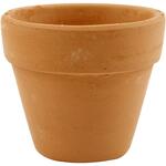 Blumentopf, H�he 6,5 cm, � 7 cm, 24 St�ck je Packung