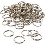 Schl�sselringe, Gro�pack mit 100 St�ck, Durchmesser 25mm