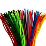 Pfeifenreiniger, 200 sortiert, L�nge 45 cm, Dicke 6 mm, Sortierte Farben