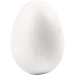Styropor-Eier, 50 St�ck, H�he 6 cm, Wei�