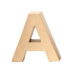 Papp-Buchstabe, 17,5x5,5cm, verschiedene Ausf�hrungen