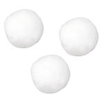 Rayher Pompons, 15 mm, 60 St�ck, wei�