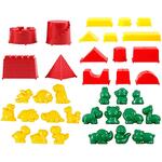 Sandf�rmchen, 36 St�ck, Gr��e 3,5-9,5 cm