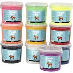 Foam Clay� , Farbmix, 10 Dosen � 560 g