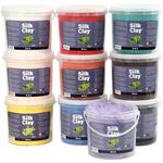 Silk Clay� Gro�sortiment, Sortierte Farben, 10 x 650 g