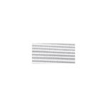 SALE Gummifaden, 1 mm, Karte 5 m, wei�