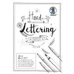 Handlettering Papier, Tonkarton Wei�, 200g/qm, 25 Blatt, DIN A4