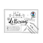 Handlettering Papier, Tonkarton Wei�, 200g/qm, 25 Blatt, DIN A6