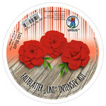Faltbl�tter Rund, intensiv durchgef�rbt, 100 Blatt, � 12 cm, 65g/qm, Rot