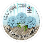 Faltbl�tter Rund, intensiv durchgef�rbt, 100 Blatt, � 12 cm, 65g/qm, Azurblau