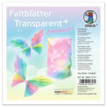 Faltbl�tter Transparentpapier, 15 x 15 cm, 115g/qm, 50 Blatt, Feenstaub