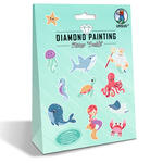 Diamond Painting Bastelset f�r Sticker mit Zubeh�r, Sealife / Meer