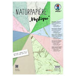 Naturpapiere Mystique, handgesch�pft, ca. 22 x 32 cm, 10 Blatt sortiert