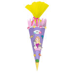 Schult�ten-Bastelset Easy Line, inkl. Zubeh�r & Anleitung, 68 cm, lila, Meerjungfrau