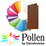 SALE Pollen Papeterie Klappkarte lang 25 St. Schoko