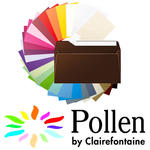 SALE Pollen Papeterie Kuverts lang 120g 20 Stk. Schoko