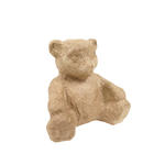 Pappmach�-Figur, Gr��e: ca. 12cm, Motiv: B�r