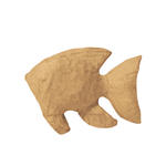 Pappmach�-Figur, Gr��e: ca. 12cm, Motiv: Fisch
