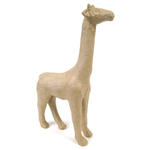 SALE Pappmach�-Figur, Giraffe, 19x28x7cm