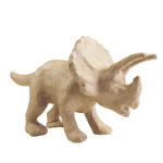 NEU Pappmach�-Figur, Triceratops, 29 x 12 x 15,5 cm