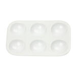 NEU Palette eckig, 6 Mulden