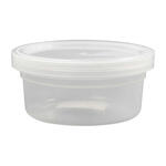 NEU Plastikdose mit Deckel, f�r 125 ml Inhalt, Ma�e: 38 x 84 mm, 1 St�ck