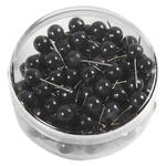 NEU Steck-/Markierungsnadeln, Schwarz, L 17 mm, � 6 mm, 100 Stk.