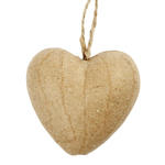 SALE Pappmach� Herz, ca. 6,5 cm