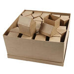 NEU Gro�packung Pappschachteln H�userform, 40 St�ck