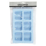 NEU Silikonform Rechteck, H 2,5 cm, L 26 cm, B 15,5 cm, Lochgr��e 7 x 5,9 cm, 100 ml, 1 Stk.