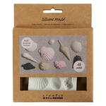 NEU Silikonform / Gie�form, Muscheln & Schnecken, 10 Motive