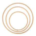 NEU Bambusring-Set mit 3 Ringen