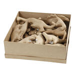 NEU Gro�packung Pappmach� Dinosaurier, 21 St�ck