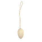 NEU Mini-Eier aus Holz mit Schnur, 2,5 x 1,5 cm, 20 St�ck