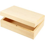 Holzschatulle, Gr��e 14x9x5 cm, 1 St�ck