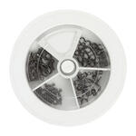NEU Basis-Set Schmuckzubeh�r, Metallic-Hellgrau