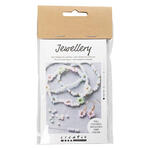 NEU Mini Kreativ Set Schmuck, f�r elastisches Armband, Ohrringe