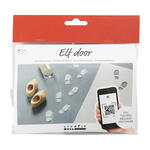NEU Bastel-Set Wichtel / Miniaturen, Fu�abdr�cke & Spuren im Schnee