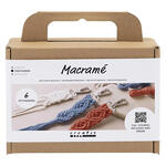 NEU Mini Bastelset Makramee, Schl�sselringe - DIY Set