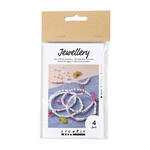 NEU Mini Kreativ Set Schmuck f�r 4 Armb�nder mit Schrumpffolie