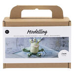 NEU Mini Kreativ Set Modellieren, Monster Lulu, mit Silk Clay & Foam Clay