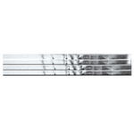 SALE Zierstreifen glatt L: 200mm, B: 2mm 15 Stk silber