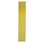 SALE Zierstreifen Perlenoptik L: 200mm B: 2mm 10x gold